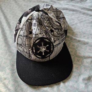 Black and white Star Wars Hat